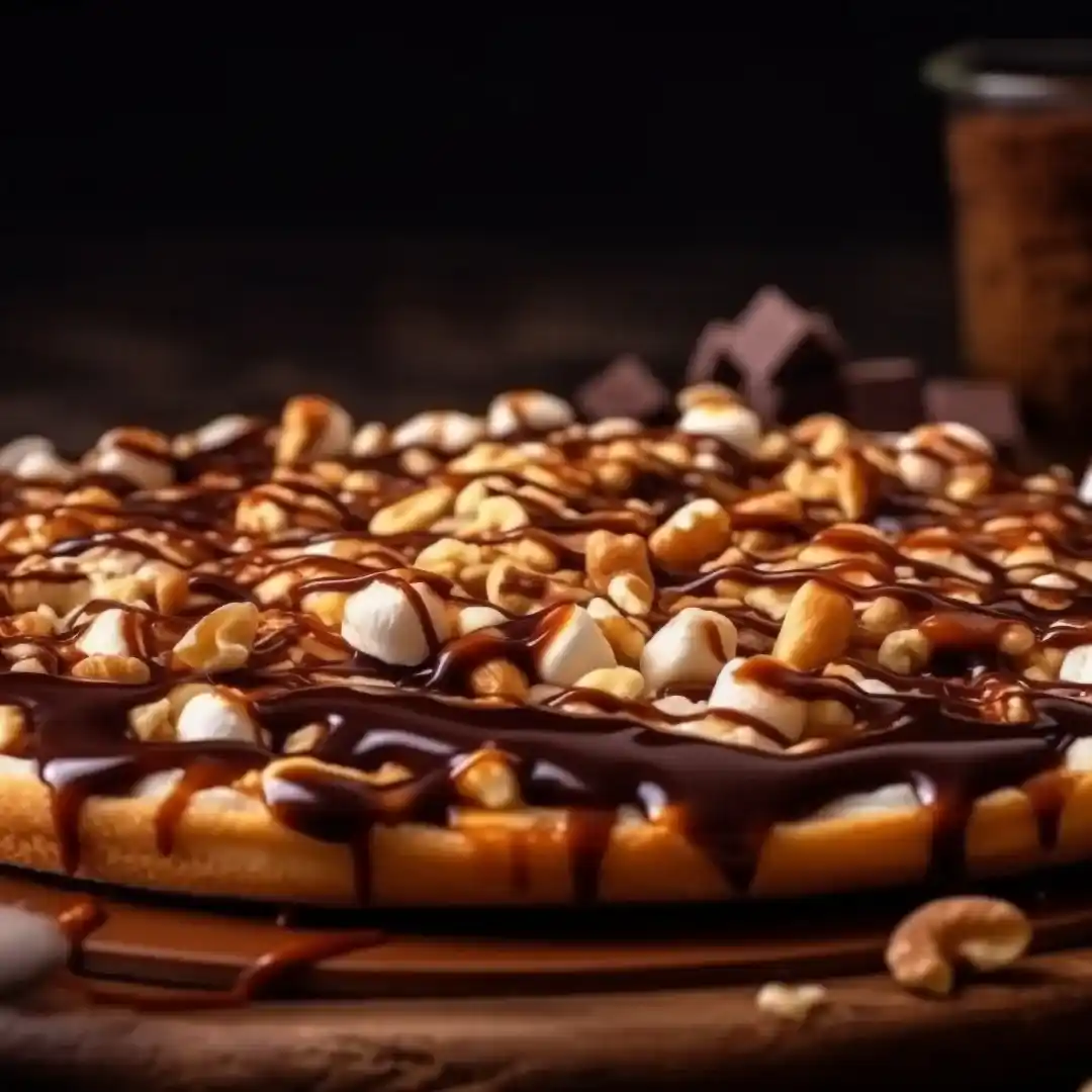 Biscoff Pizza by AR Kebabs
