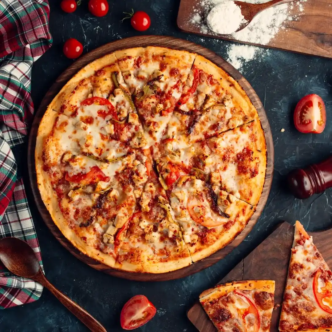 Meat Pizza by AR Kebabs