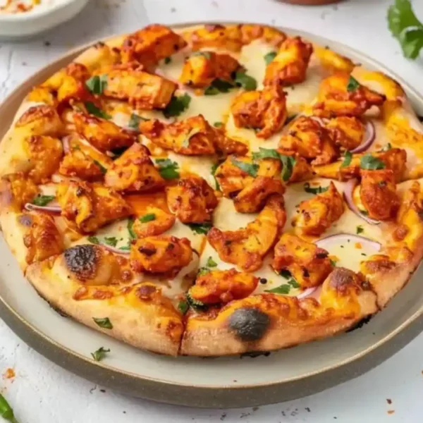 Tandoori Chicken Pizza by AR Kebabs